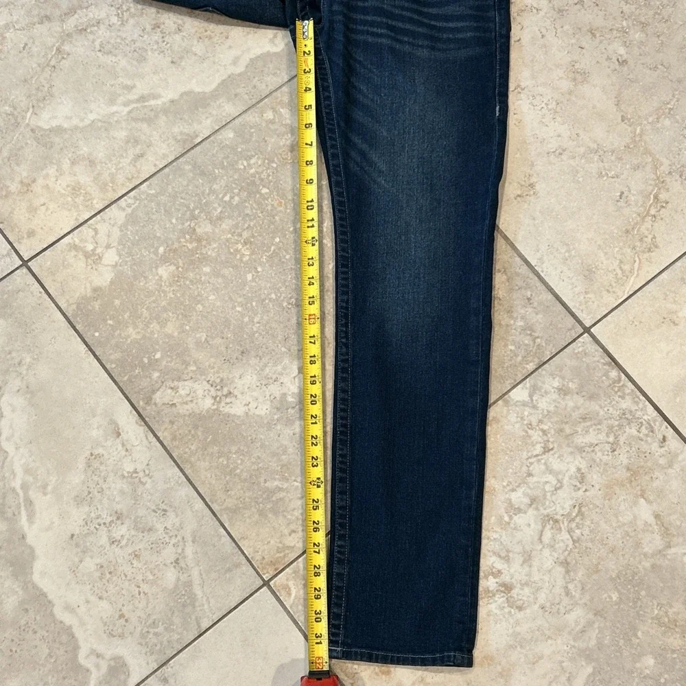 True‎ Religion Rocco Jean Men 31x32 Blue Denim Relaxed Skinny GGJD Last Call